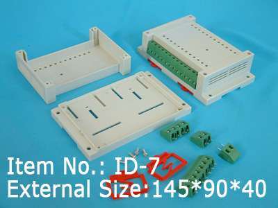 din rail enclosure with terminal block