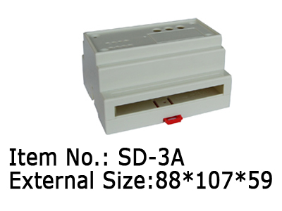 custom din rail enclosure for customer