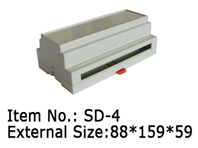 35 mm din rail enclosure