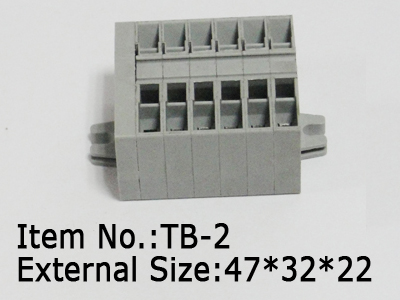 PA66 combination type terminal block