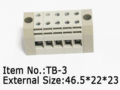 high quality comnination type terminal block