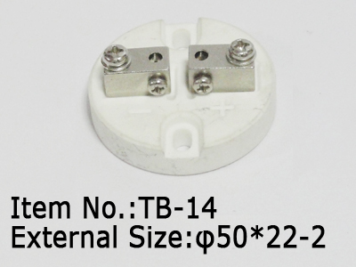 2pc terminal block  with copper terminal