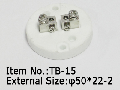 2pc ceramic terminal block 