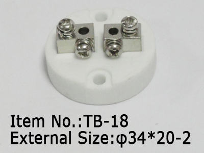 2pc brass terminal block