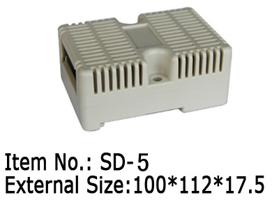 plastic din rail enclosure