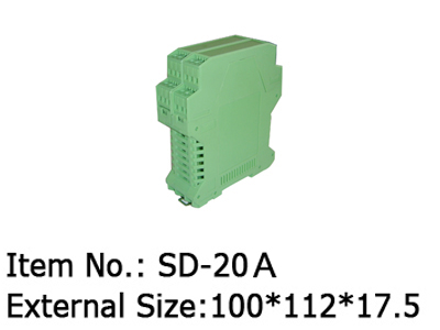 PA66 din rail enclosure