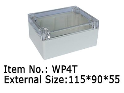 plastic box with clear cover