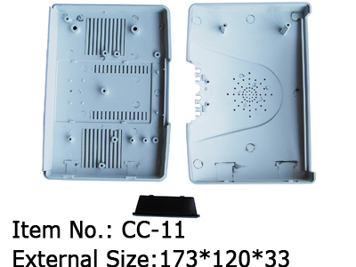 plastic enclosure with PC cover