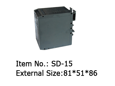 combination type din rail enclosure