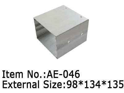 solid aluminum extruded enclosures