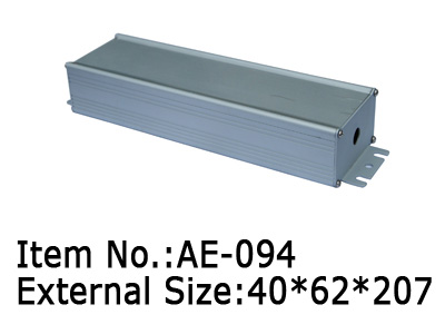 extrusion aluminium enclosure