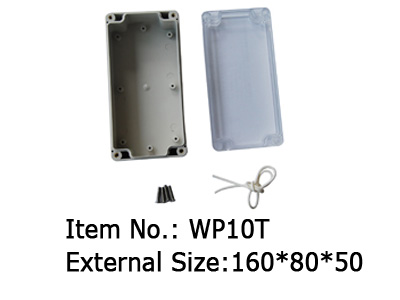 IP65 plastic box transparent cover