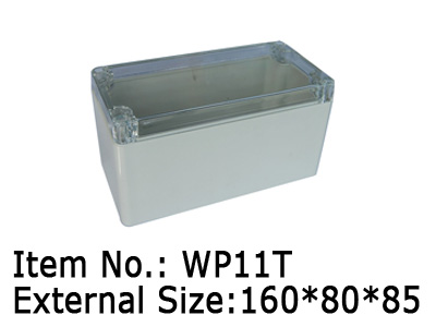 rectangle plastic box with clear cover