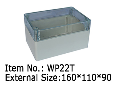 PCB plastic box with clear cover