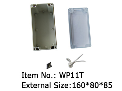 rectangle plastic box with clear cover