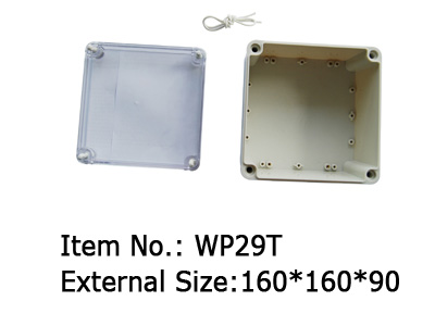 square plastic waterproof enclosure