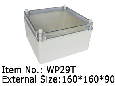 square plastic waterproof enclosure