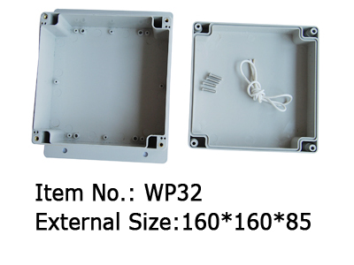 plastic waterproof enclosure with mounting bracket