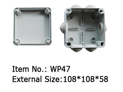 plastic waterproof junction enclosure by PC