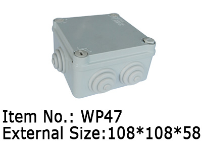 plastic waterproof junction enclosure by PC