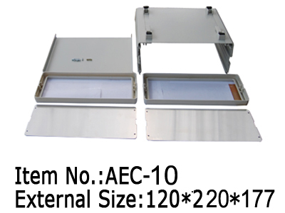 din rail enclosure with transparent cover