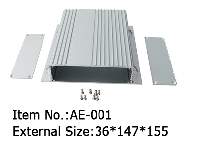 extruded enclosures with mount bracket