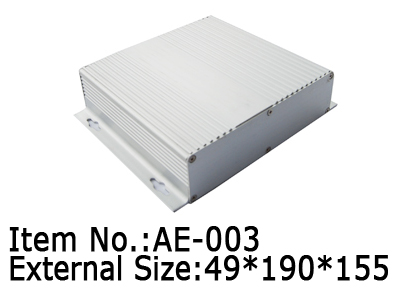 aluminium extruded enclosures