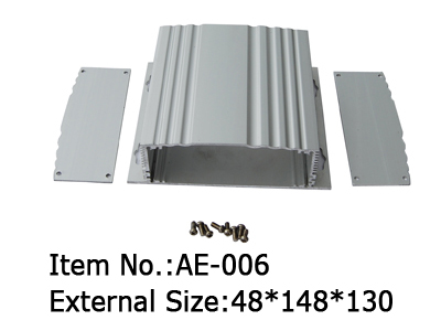 extruded aluminium enclosure