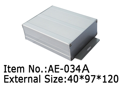 extruded enclosures with mounting bracket