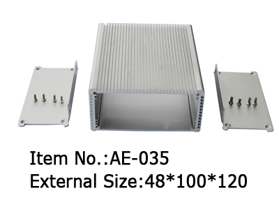 extruded aluminium enclosure