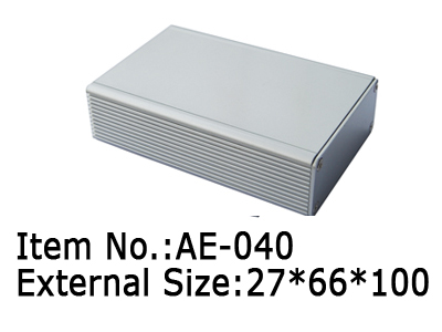 smooth extruded enclosures AE040