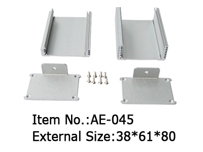 solid aluminum extruded enclosures