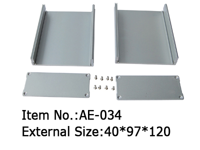 machining extruded enclosures