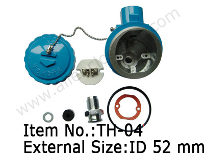 thermocouple heads with ceramic terminal block