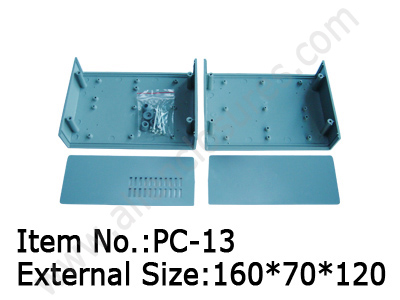 plastic desktop electronic enclosure