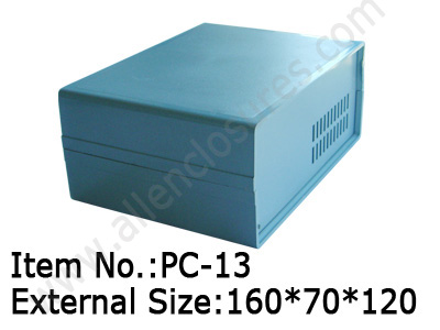 plastic desktop electronic enclosure