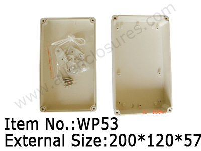 sealed plastic waterproof enclosure 