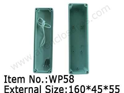 plastic waterproof enclosure smooth surface