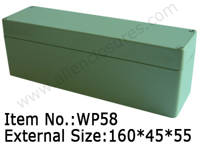 plastic waterproof enclosure smooth surface