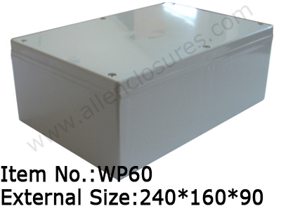 plastic waterproof enclosure with plastic feet